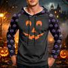 Men's Loose Fit Printed Hoodie with Pocket and Drawstring Casual Sweatshirt for Everyday Wear