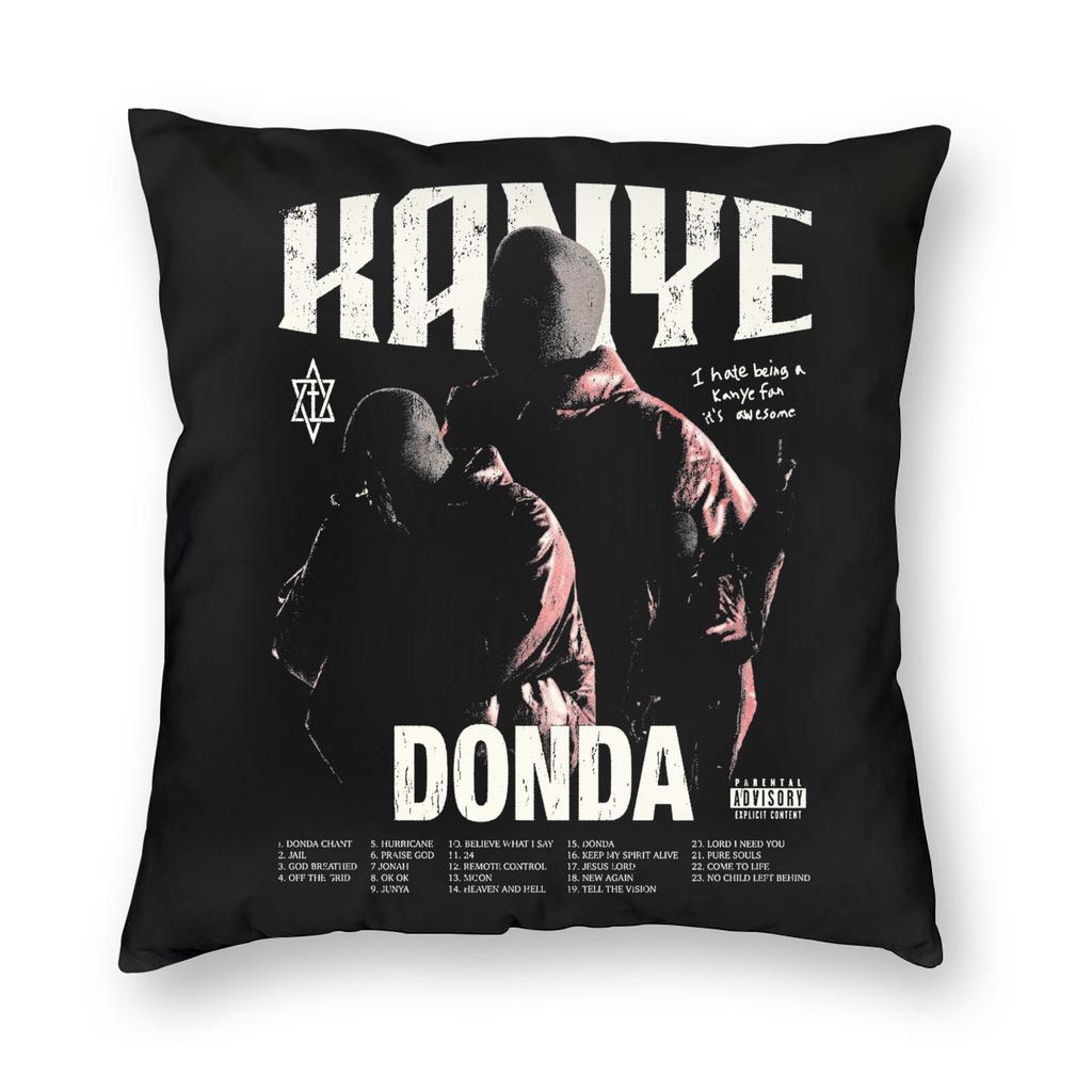 Kanye West Pillowcase Printed Polyester Cushion Cover Decorations Throw Pillow Case Cover Home 40X40Cm