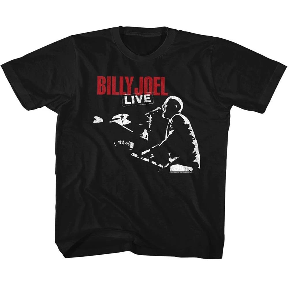 

Billy Joel Live Youth T Shirt 2T-YXL Soft Rock Music 4XL