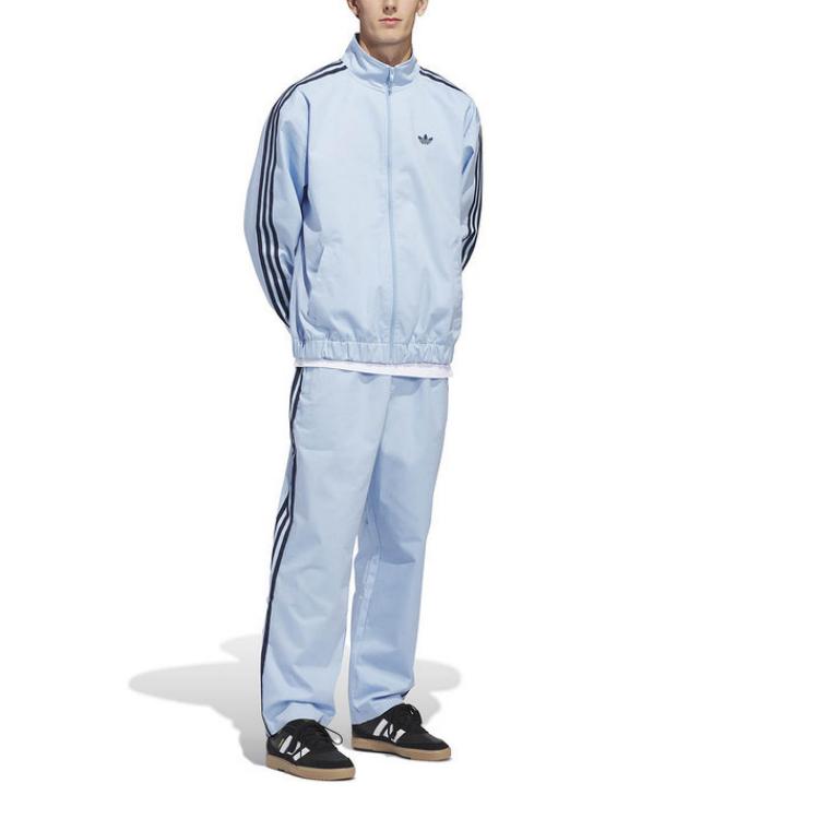 Adidas Originals Woven Loose Breathable Mid-Rise Straight Leg Casual Pants Men bottoms KS8223