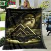 Nordische Wikinger-Mythologie Weiche Decke Sport Wohnzimmer Schlafzimmer Sofa Bett Decke Geburtstagsgeschenk Reise Büro Mittagspause Decke