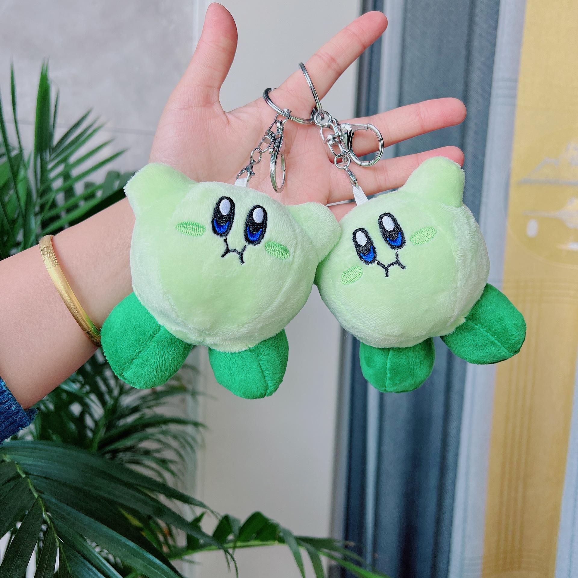 

Kirby Star Plush Keychain Toy - Cute Pendant for Bags Height 11 cm