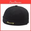 Cap Letters Stwnning Adjustable Breathable Round Top Hat Headwear Gift Skullcap