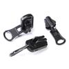 Down Jacket Double-Sided Zipper Head, Clothes Jacket Repair Metal Pull Lock Head Accessories Universal Replacement Resin No. 5 No. 8
