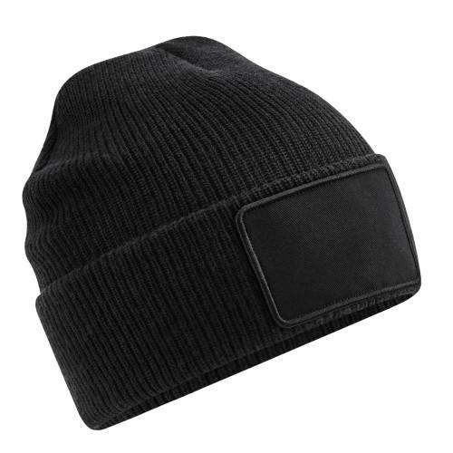 Thinsulate Removable Patch Beanie