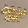 2PCS Stainless Steel Minimal Crystal Zirconia Hoop Earrings Gold Silver Color Small Huggie Cartilage Earring Piercing Jewelry