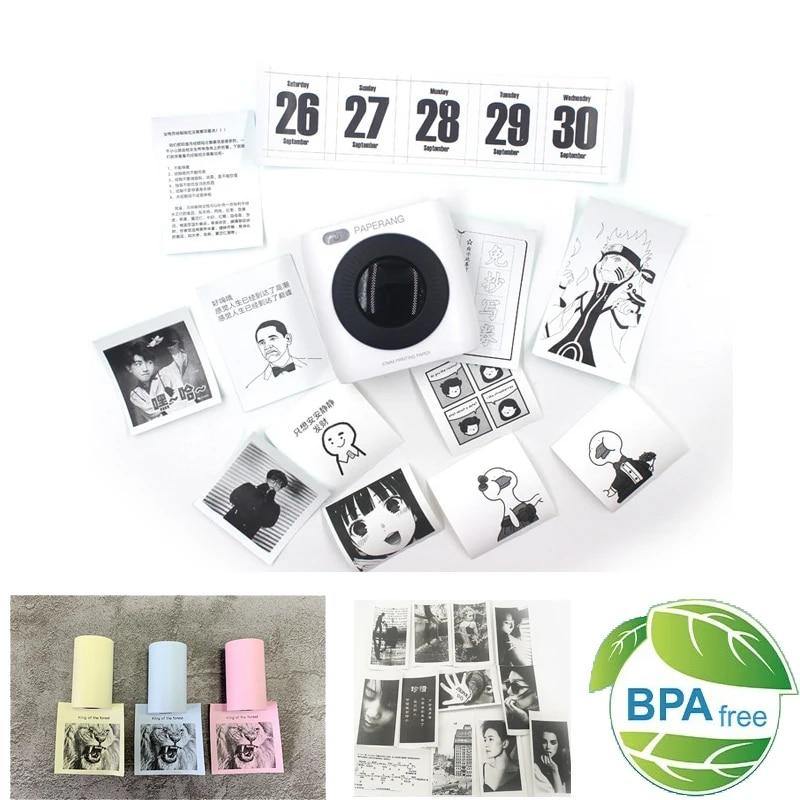 

Фотобумага, термобумага для мгновенного принтера, камеры, двойной объектив, экран, видео, детский подарок на открытом воздухе, наклейка «сделай сам»