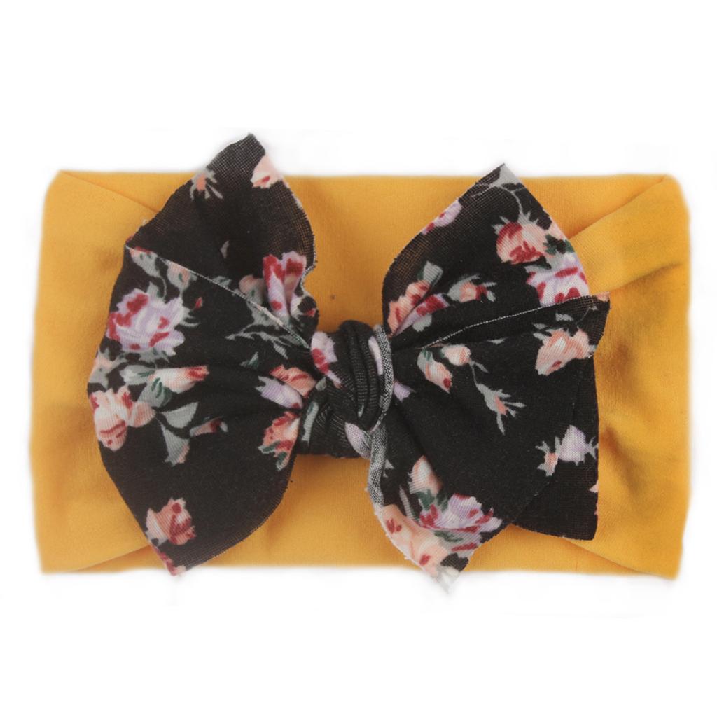 Children's Baby Elastic Hair Band Bohemian Hair Ornament Bow Hair Band