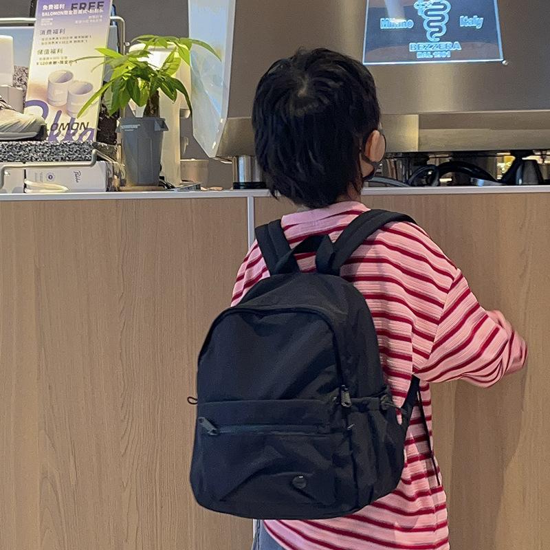 Backpack Boy Backpack Fashionable, Lightweight, Casual, Trendy, Kindergarten and Parent-child Schoolbag