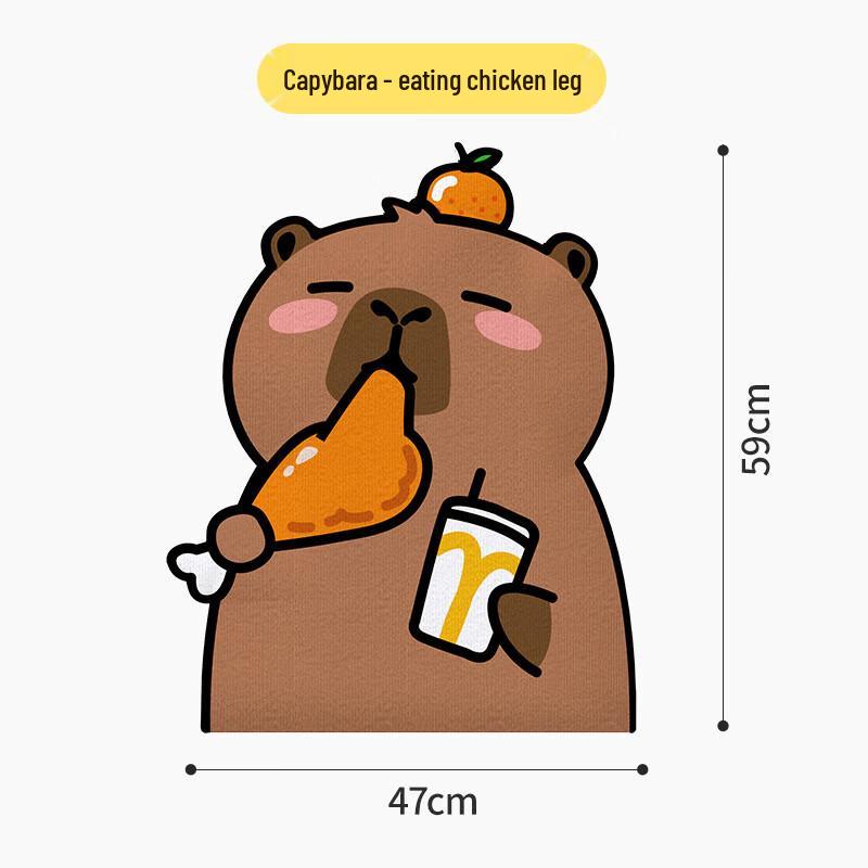 Наклейки-защита от царапин для кошек Qi Ao с мультяшными животными