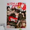Anime Alien Stage Printed Large Wall Tapestry Cheap Hippie Wall Hanging Bohemian Wall Tapestries Mandala INS Home Decor