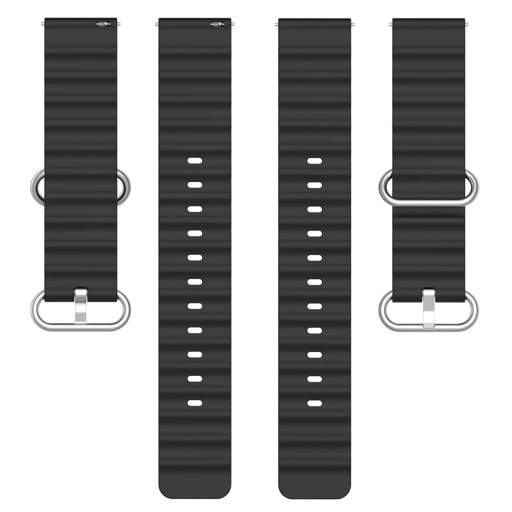 22mm Silicone Strap for Amazfit Bip 6 5 Bip6 Bracelet Smart Watch Quick Ocean Breathable Wristband for Amazfit Bip6 Accessories
