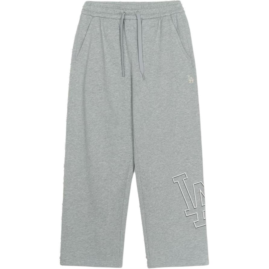 New MLB Basic Mega Casual Pants Unisex Gray Mixed Color 3APTB0344-07MGS