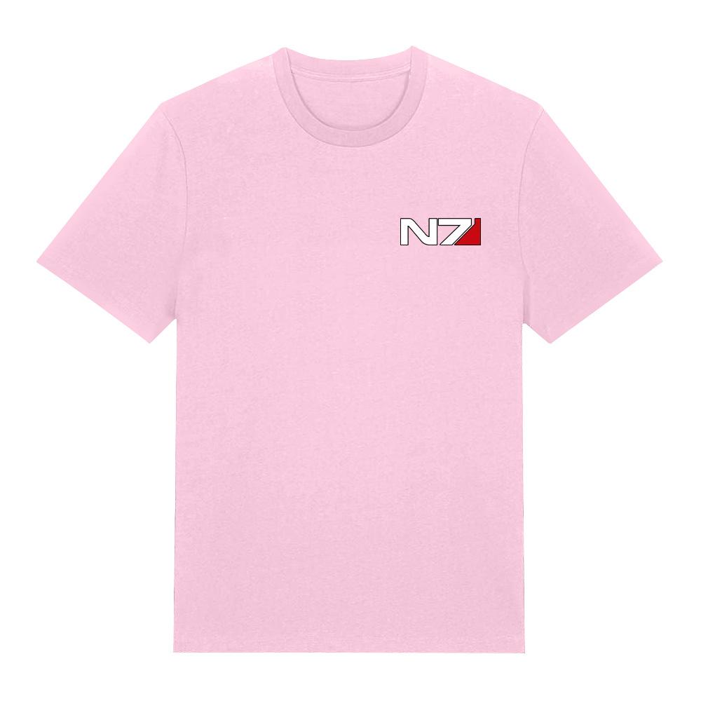 Mass Effect N7 Normandy Symbol T-Shirt Gamer Apparel Soft Cotton Tee Unisex Fit Streetwear Comfortable Short Sleeve Clothes Y2K