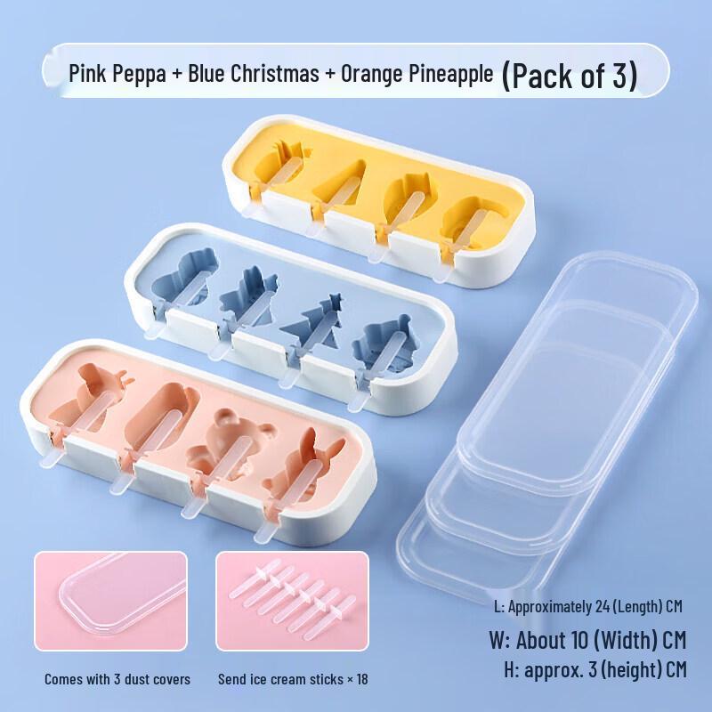 Food-Grade Silicone Popsicle & Ice Cream Mold