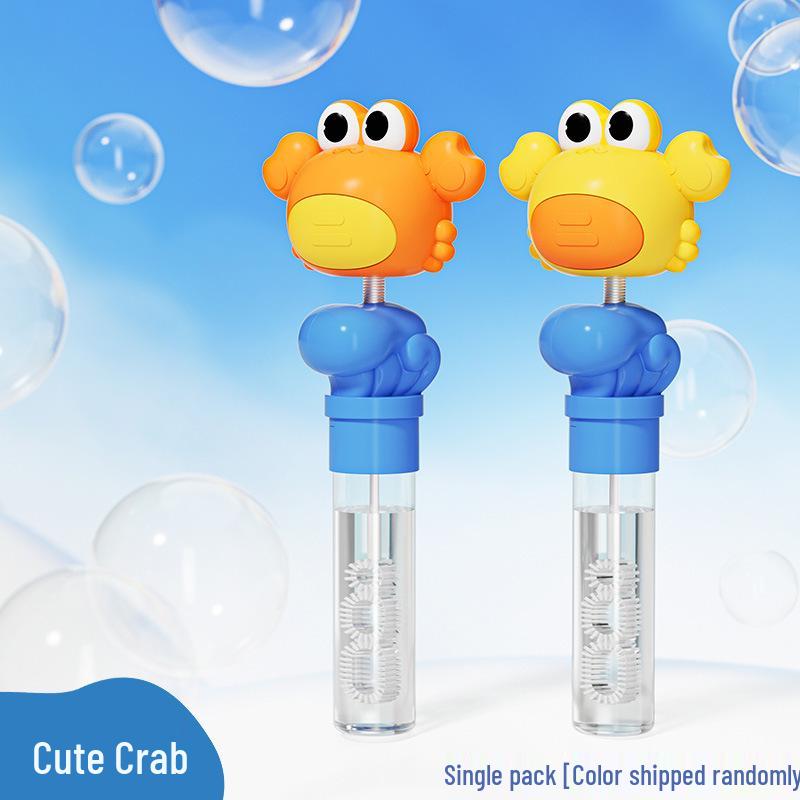 Children's Bubble Wand Toy - Pufferfish, Octopus, Shark Design.
