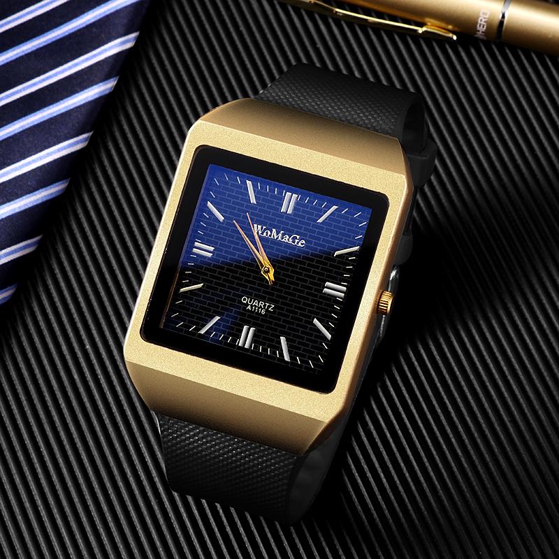 Fashion Square Men's Watch Top Brand Luxury Watch Men Watch Business Men's Watches Clock Relogio Masculino Relojes Hombre
