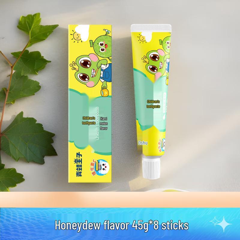 

Frog Prince Children s Hami Melon Toothpaste 45g x 8-Pack