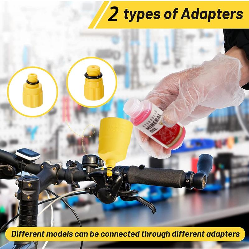 60Ml Bicycle Brake Oil Mountain Bikes Maintenance Brake Fluid Mineral Oil System Fluid Bike Repair Accessories Oil Injector