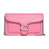 Tabby 21 Flap Closure Pebble Leather Shoulder Crossbody Clutch Small Women Bags Pink CJ350-LHVDT