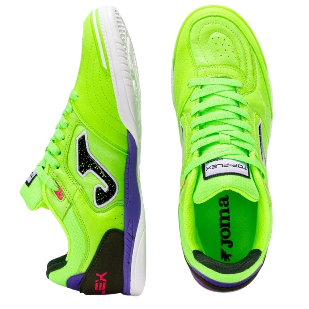 Mens Top Flex Leather Indoor Football Shoes