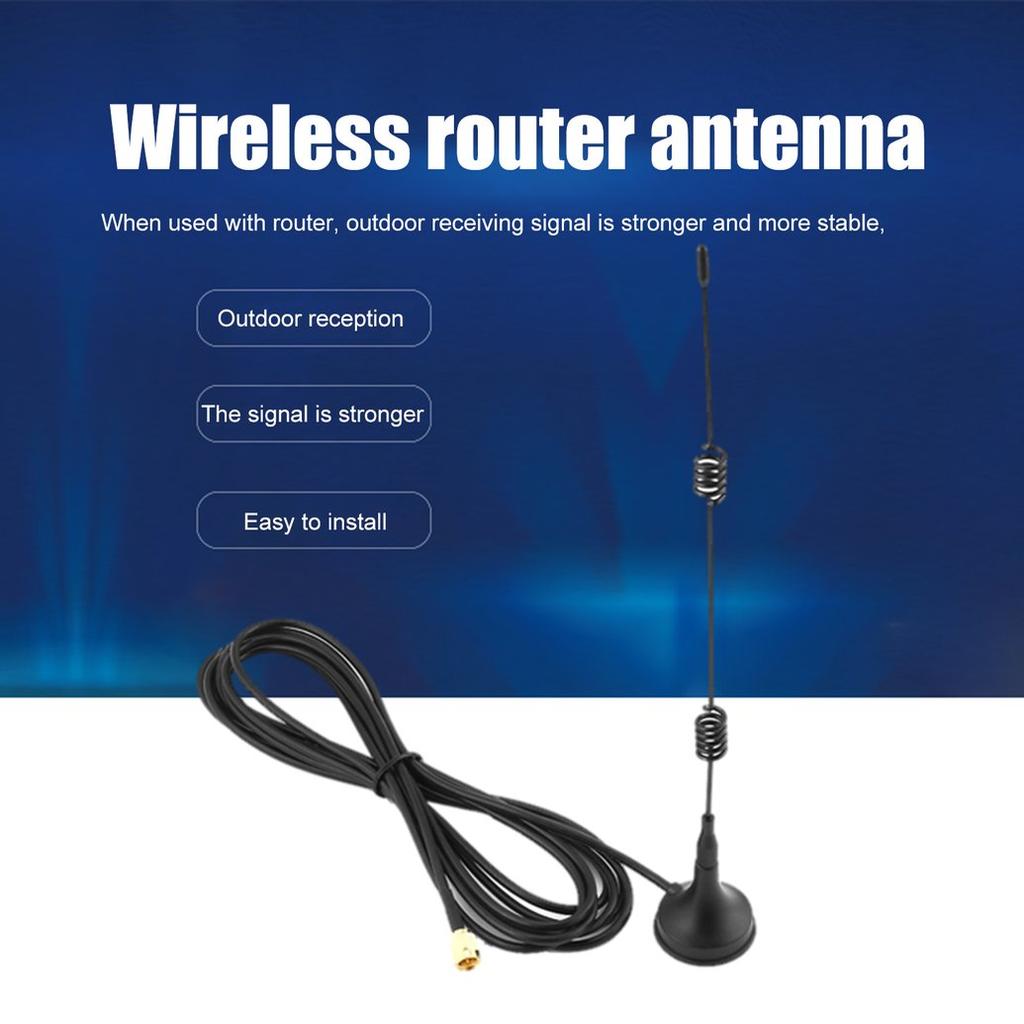 Buy SX SMA 2.4GHz 3DBI Wireless Wifi WLAN 5 X Range Booster Antenna  Extender + Base at affordable prices — free shipping, real reviews with  photos — Joom