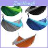 Double Nylon Hammock For Camping With Lightweight Parachute Material And Easy Carrying