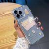 Schlafender Bär Transparent Cartoon Weiche Hülle für iPhone 17 Pro/Pro Max