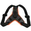 Motorcycle Helmet Front Chin Bracket Holder Fixed Strap Mount for GoPro Hero 9 8 7 6 5Orange