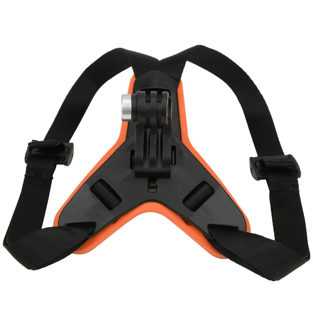 Motorcycle Helmet Front Chin Bracket Holder Fixed Strap Mount for GoPro Hero 9 8 7 6 5Orange