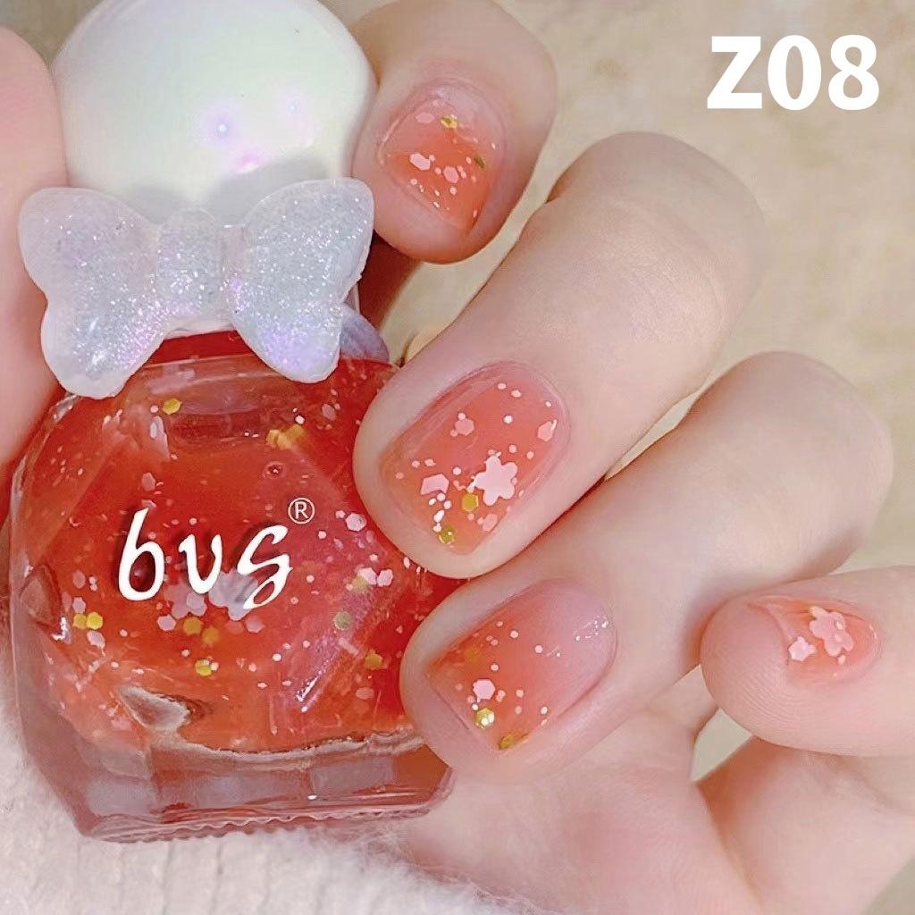 

Лак для ногтей с маленьким бриллиантом, без запекания, долговечный лак для ногтей на водной основе, можно снять Z08