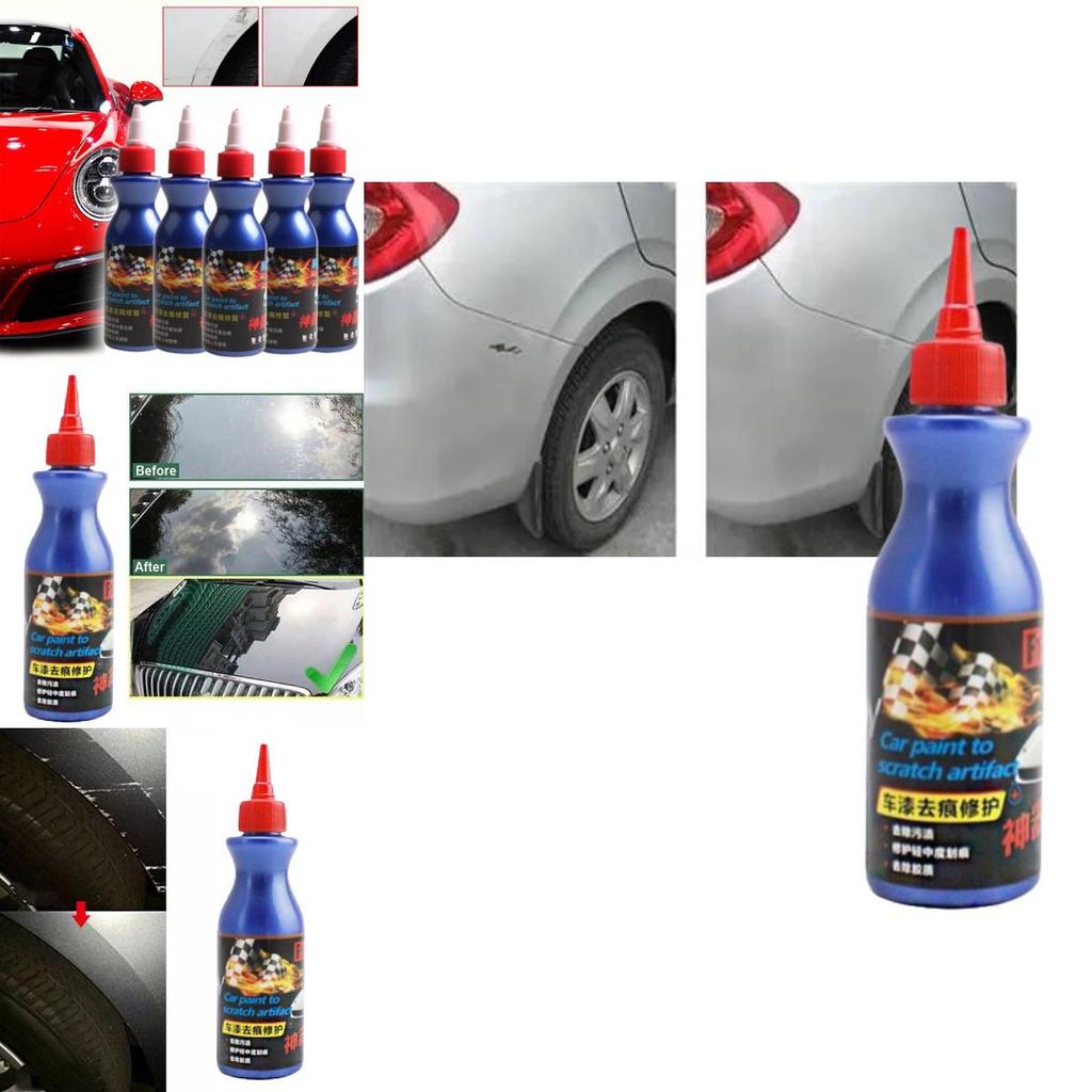 Kleiner blauer Kratzer-Reparaturstift für Autos mit effektiver Fleckenentfernungsflüssigkeit für Fahrzeuge