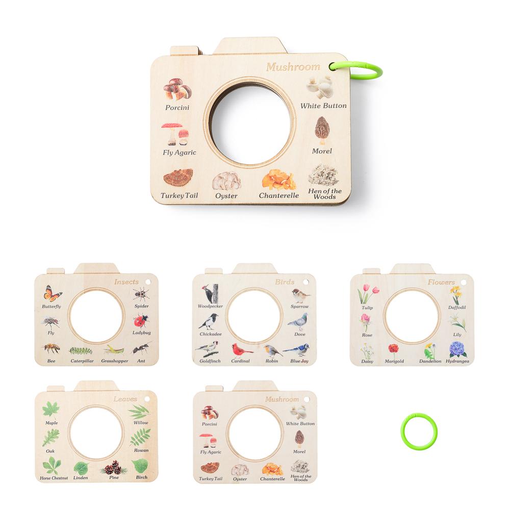 Children's Outdoor Explorer Tool Kids Montessori Educational Toys Insect Plant Observation Box Viewer Bound Catcher Gift Set