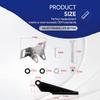 Transducer Mount Bracket Replacement Mount 000-10262-001 for Skimmer Transducer Skimmer Mount Skimmer Transom Mount