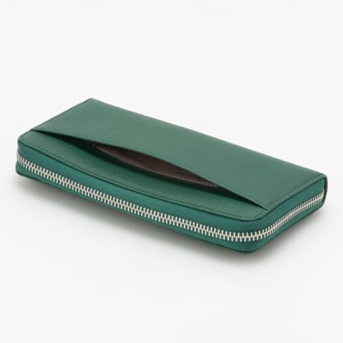 Jill Stuart RF Zipper Long Wallet "Melty" Women's Vivid Plate Thin JSLW4BT1 Green