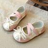 Girls Closed‑Toe Sandals Summer Kids Slip‑On Princess Shoes Fashion Elegant Ballet Flat Shoes for Girls