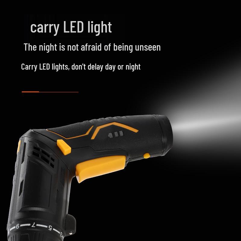 Multifunctional Electric Hand Drill & Screwdriver for Home Use
