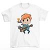 Ed Sheeran Süße Cartoon Grafik 100% Baumwolle Shirt unisex Y2k HipHop 2026 Sommer Neu Herren Rundhals Kurzarm T-Shirt Fan Geschenk