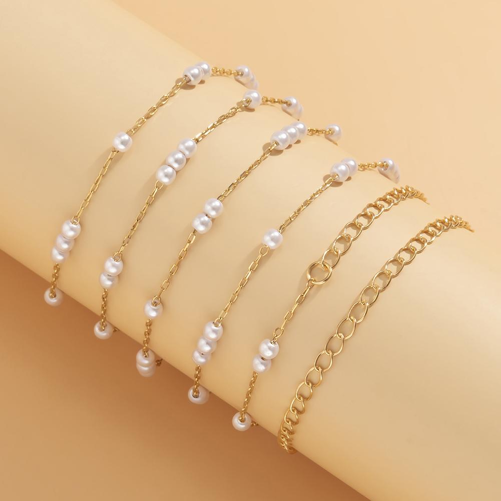 Sexy Vintage Belly Chain Thin Beads Link Body Chain Waist Chain Belt Pearls Streetwear Summer Women Fashion Body Jewelry