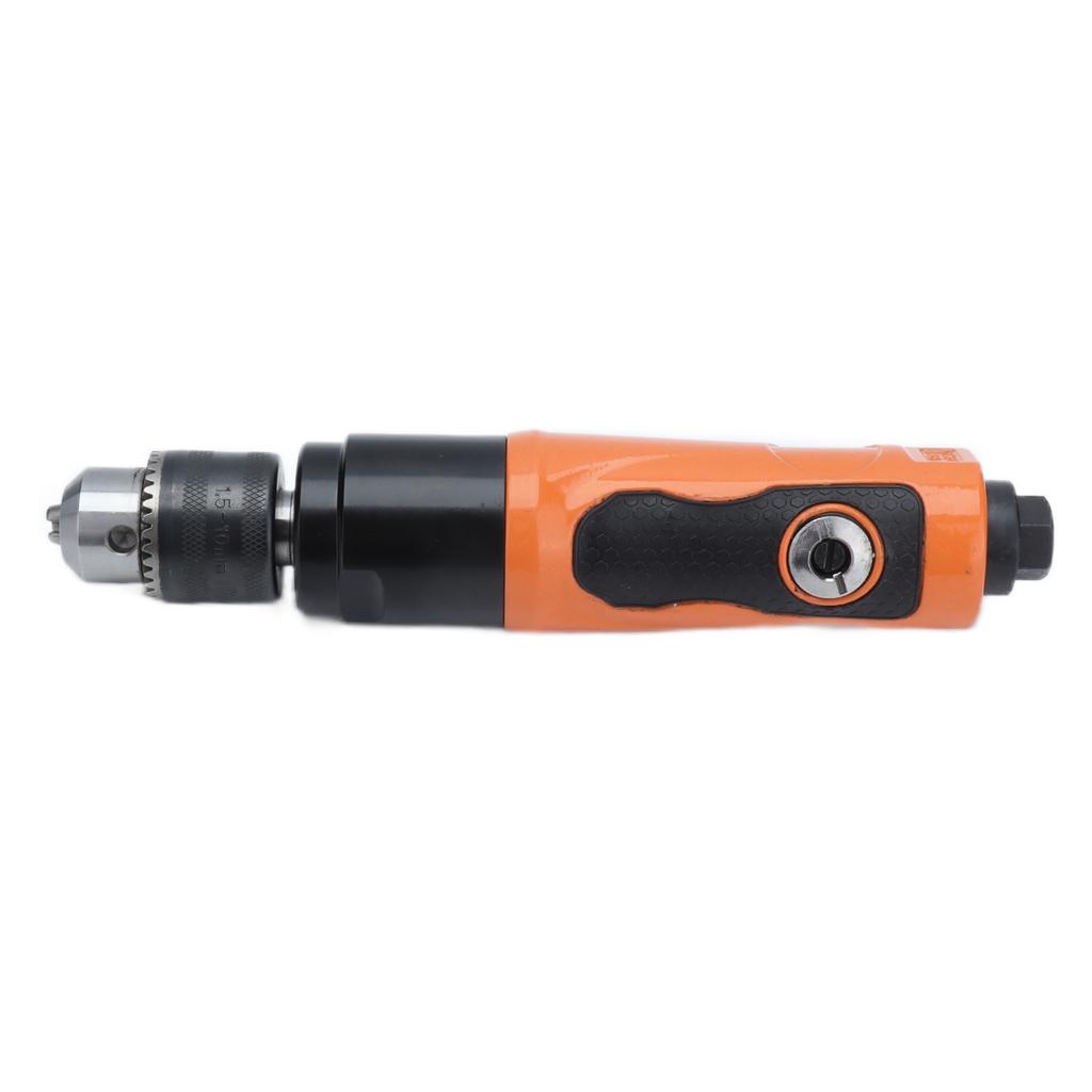 Pneumatic Drill Geared Air Drilling Tapping Machine Adjustable Speed 3/8in Straight KP-555A
