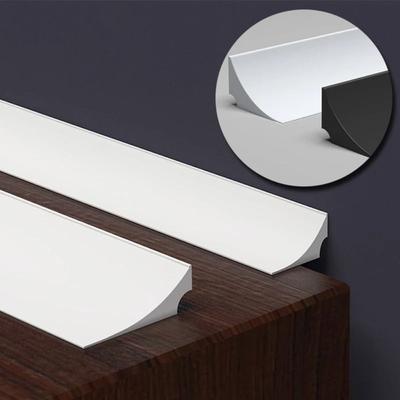 Zwart/Wit Siliconen Waterkerende Buigbare Vloerretentiebarrière Waterstopstrip Keuken