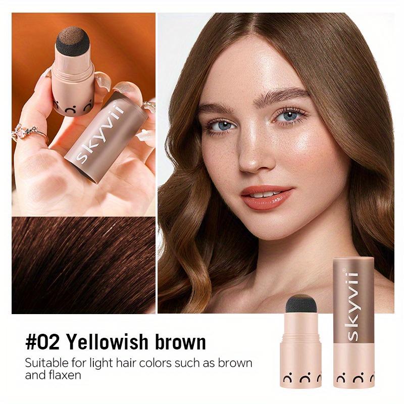 Hair Fluffy Powder Instantly Black Blonde Root Cover Hair Concealer Coverag Paint Repair Fill in Shadow Thinning Eyebrow Powder