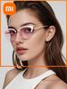2025 New Fashion Cat Eye Sunglasses For Women With High-end Sunglasses Showing Face Small Sun Protection And Uv Rays 1206