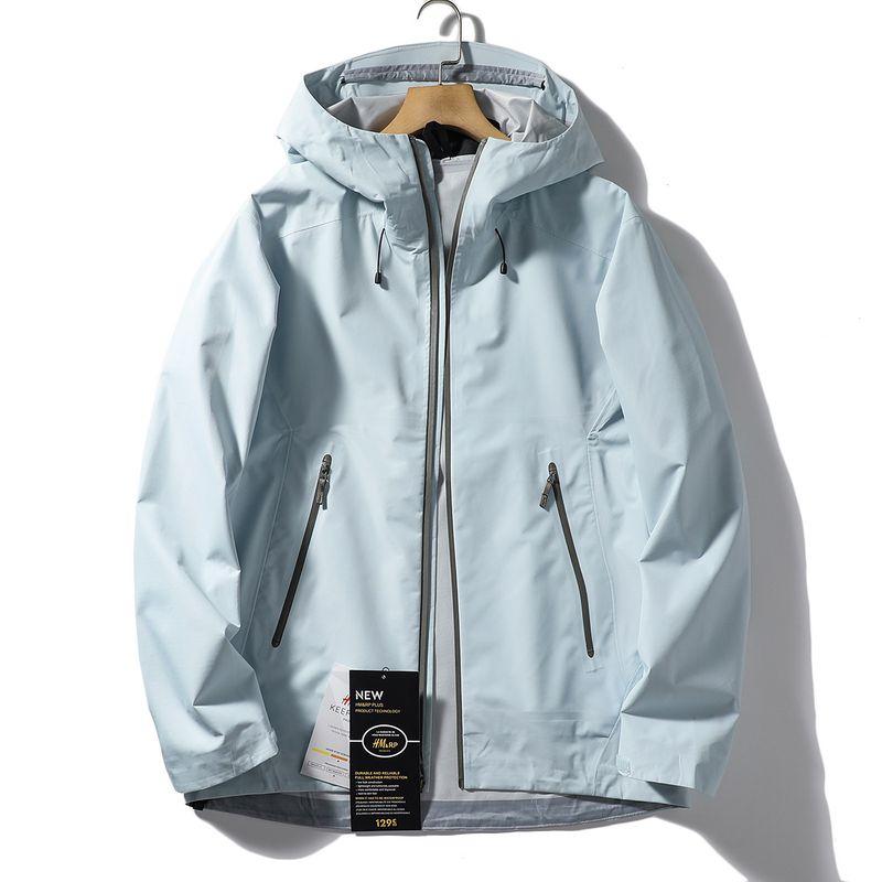 Shell Adhesive Single Layer Men's Assault Jacket Spring & Fall American Outdoor Hiking Windproof Waterproof Windbreaker Export Men's Clothing Outwear