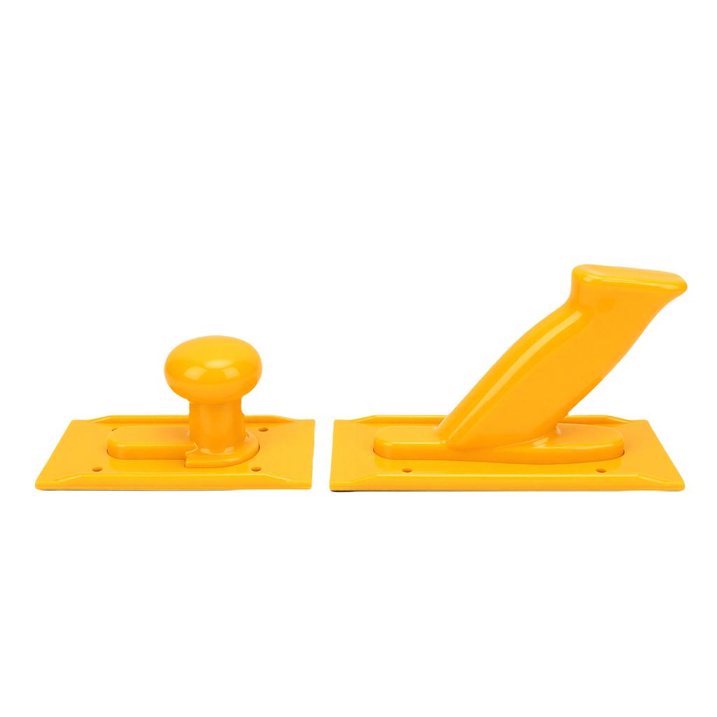 2 Pcs Woodworking Push Handle Rounded and Angled Grip Non Slip Pad Safety Push Block for Table Saw Router Band Saw