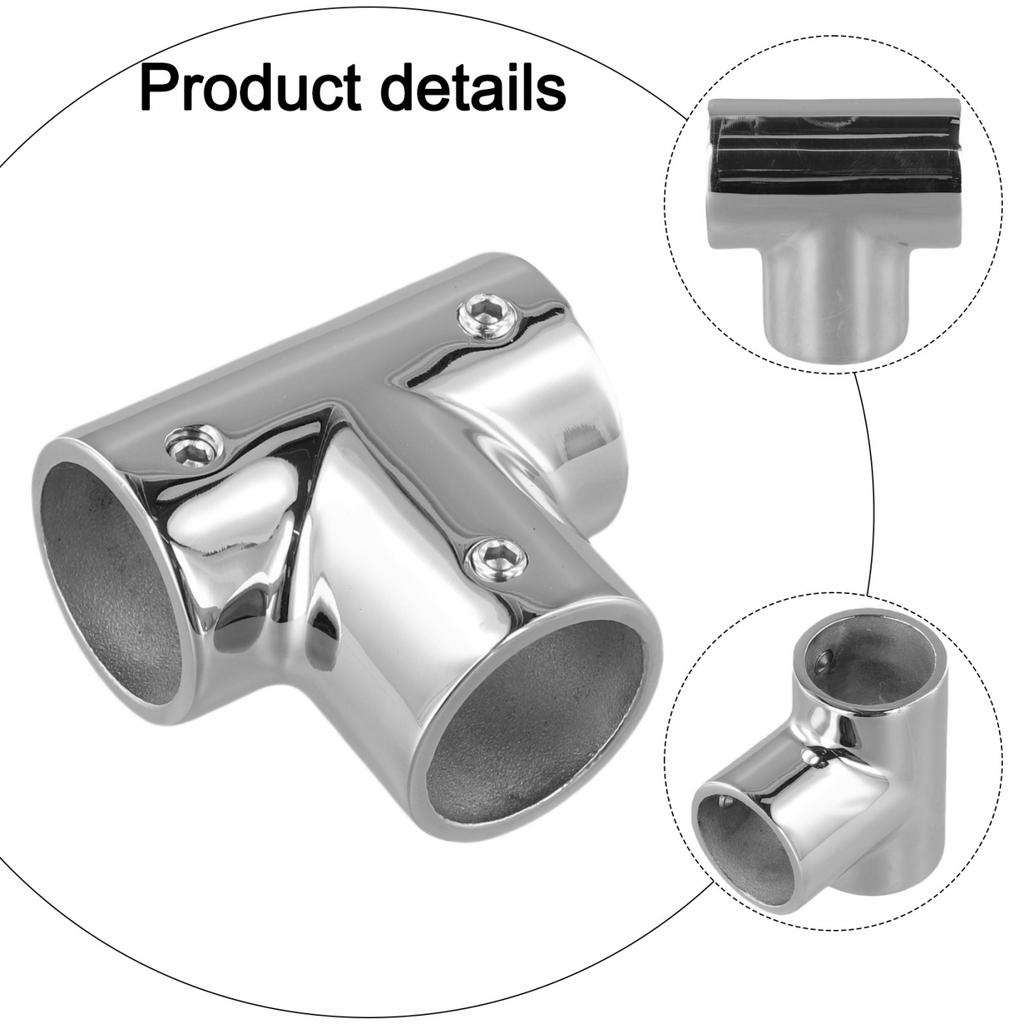316 Stainless Steel Three Way Tee Connector for Shipbuilding and Marine Use