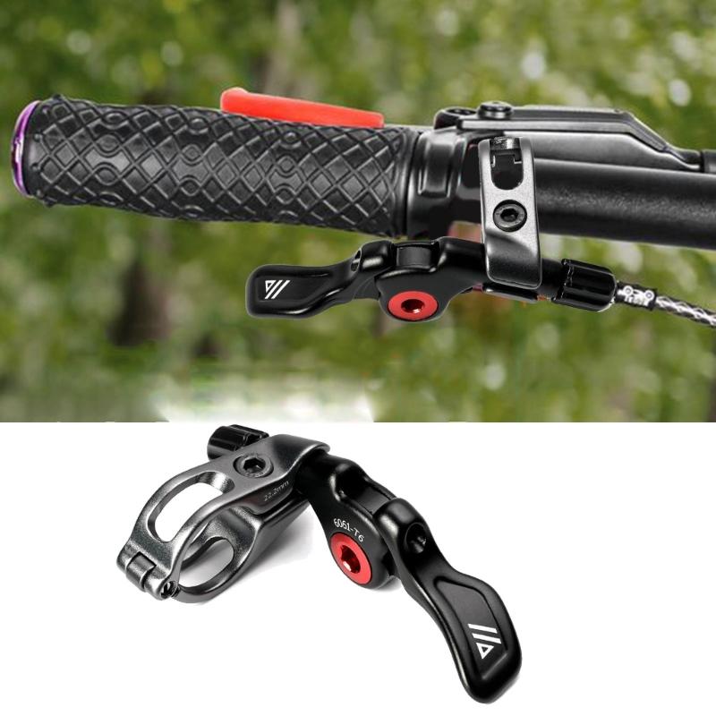Aluminum Alloys Bike Dropper Post Remote Lever Bike Seats Tube Height Cable Adjusted Lever Easy To Installation