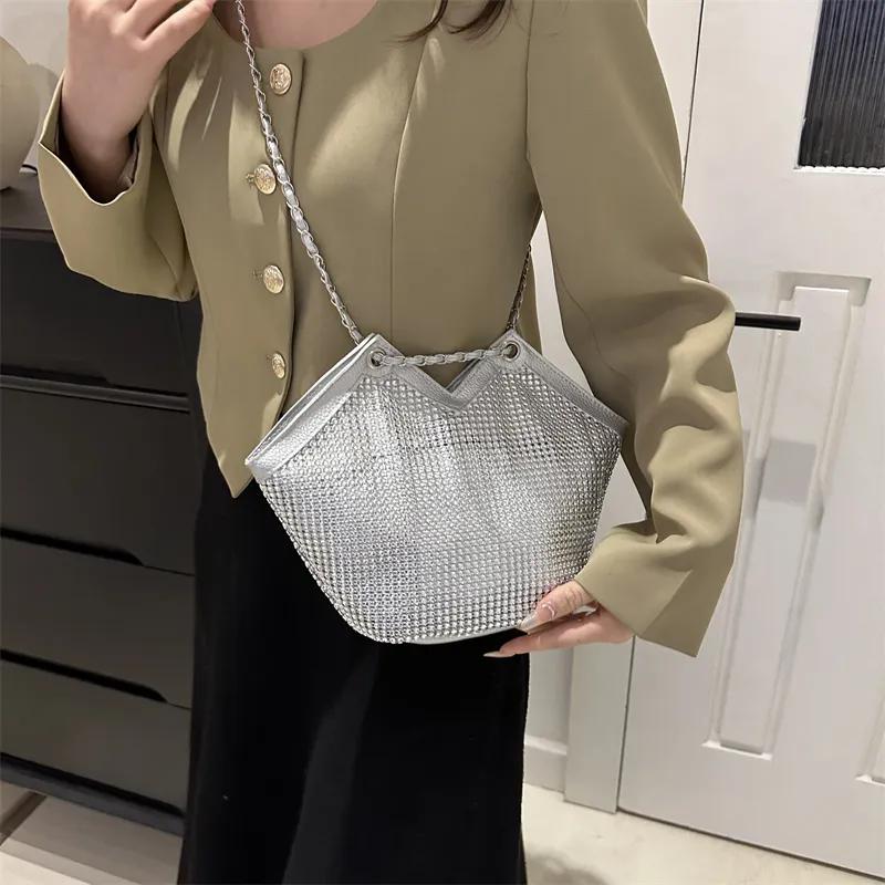 WTEMPO Elegant Large Capacity Soft Single Shoulder Bags Women Casual Versatile Shopping Crossbody Bags