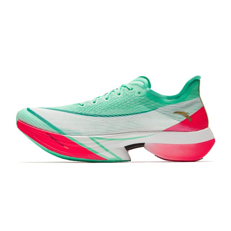 Anta C10 Pro Fashion Comfortable Non-Slip Breathable Low-Top Running Shoes Men Sneaker Red Green 112445574-4