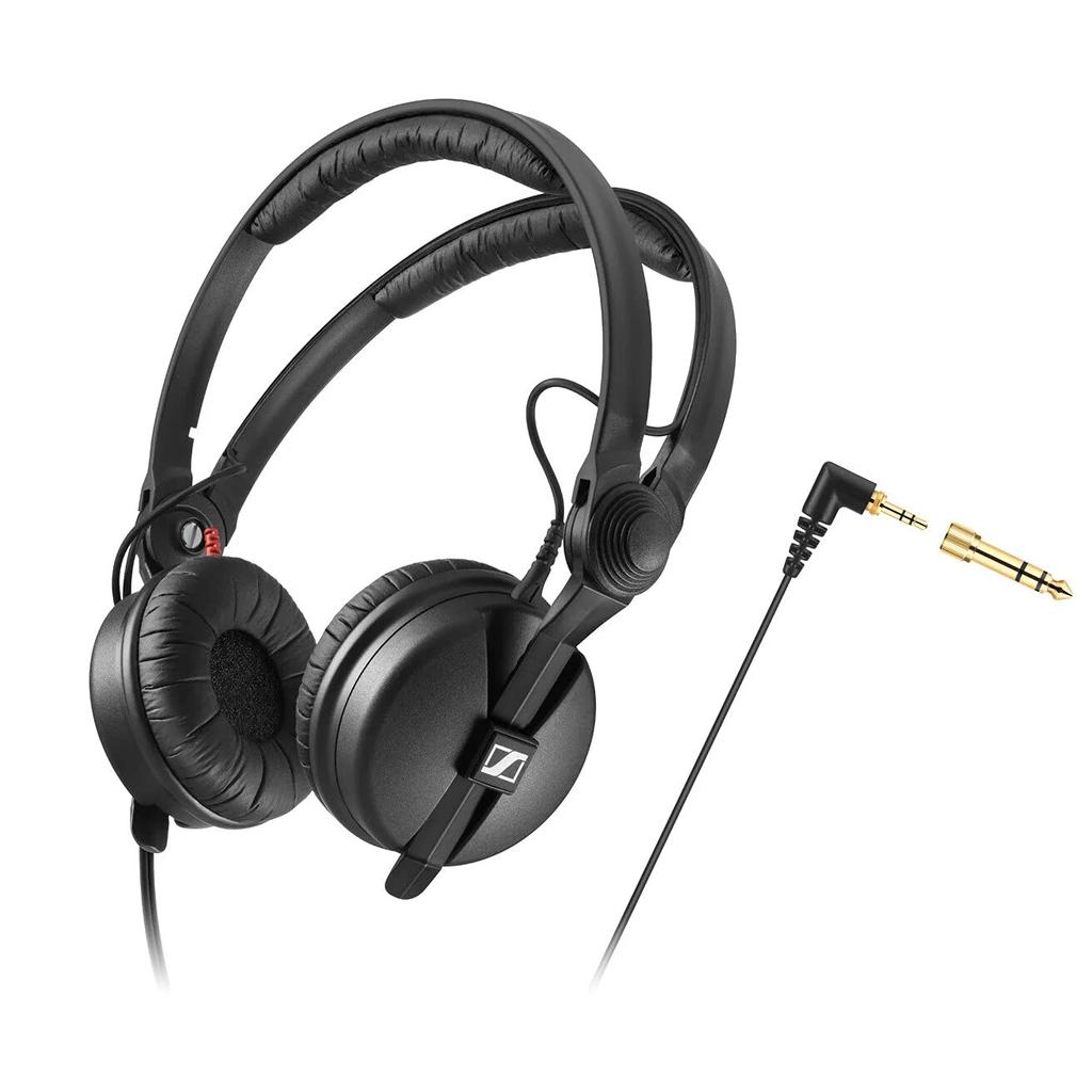 Sennheiser HD 25 Professional Monitor Headphones a DJ Staple Closed-Back (Product Code 506909) Black, Lightweight,